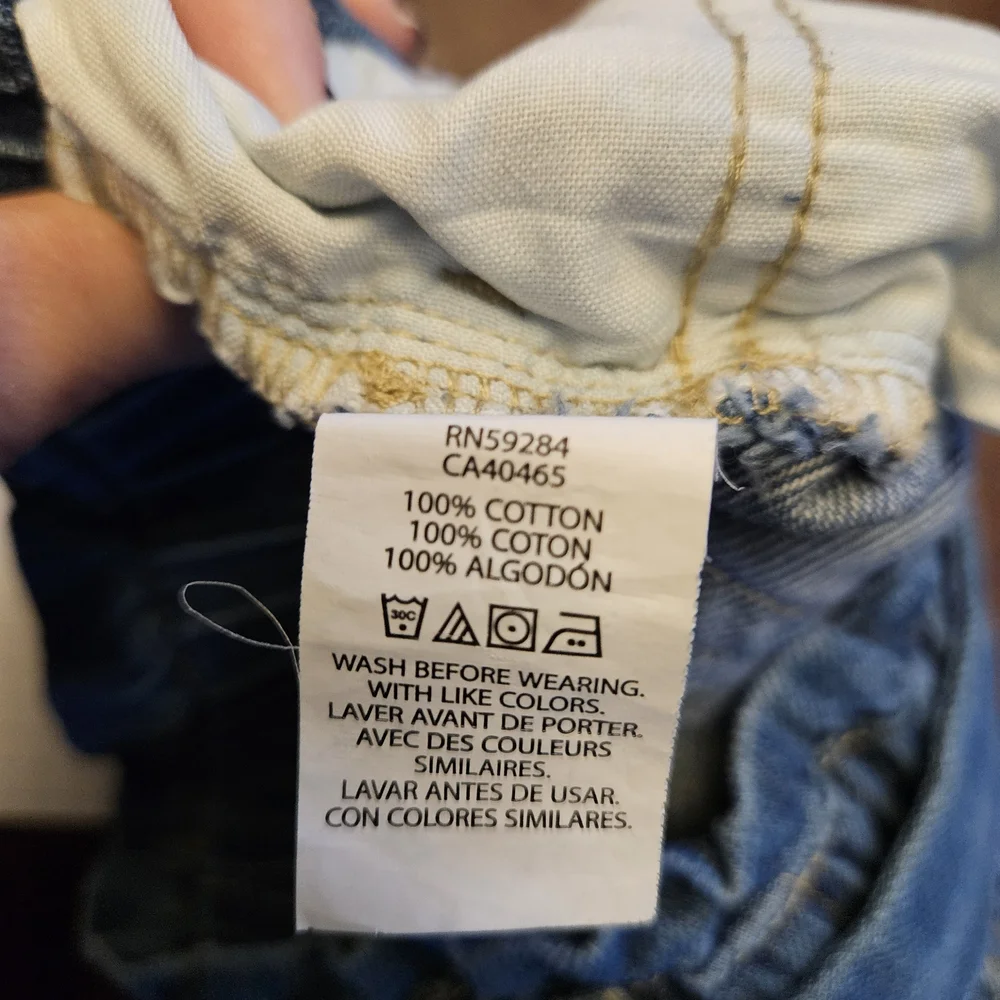 The Children's Place Girl's Sz 6 Blue Denim Jogger Jeans